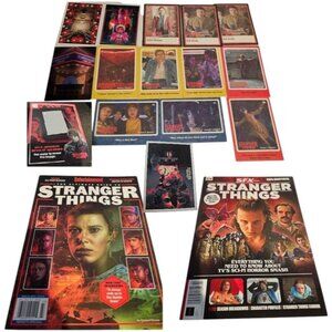 Stranger Things Ultimate Guide Unofficial Entertainment Weekly RP Themed Cards